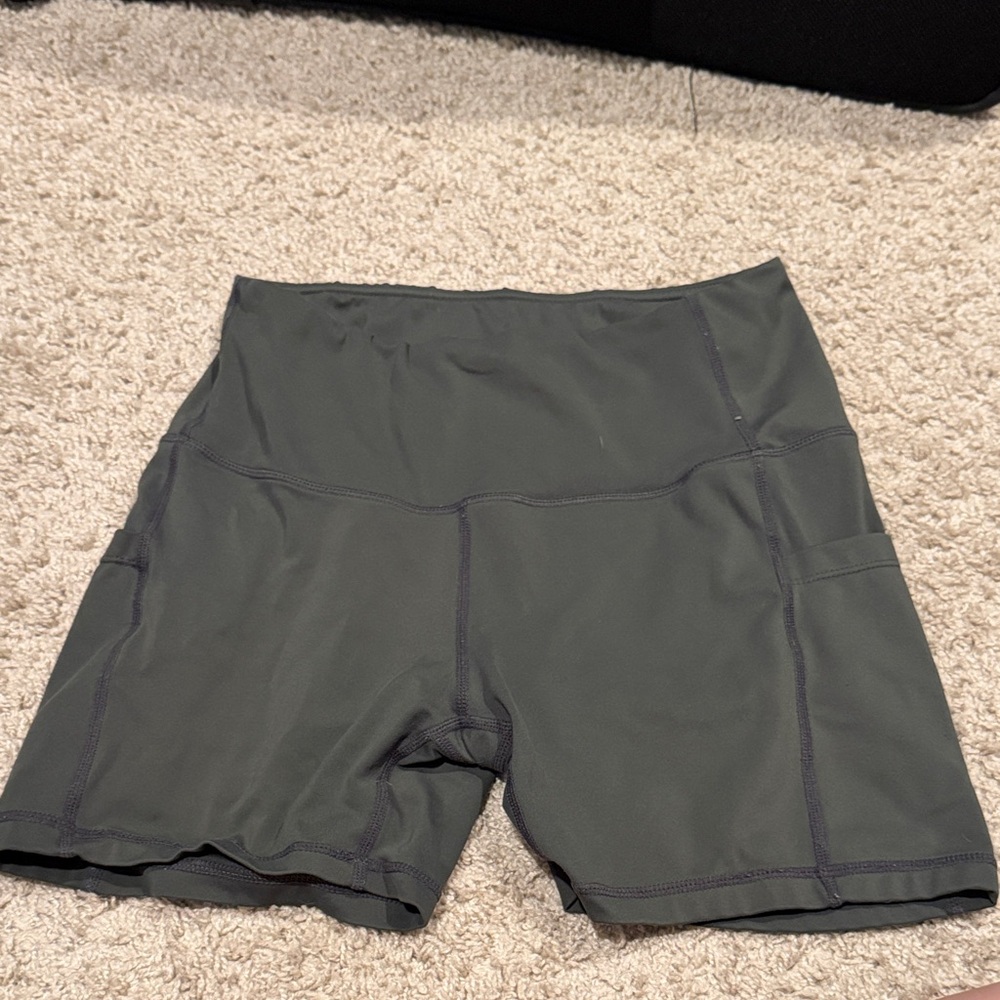 Women's Gray Athletic Shorts